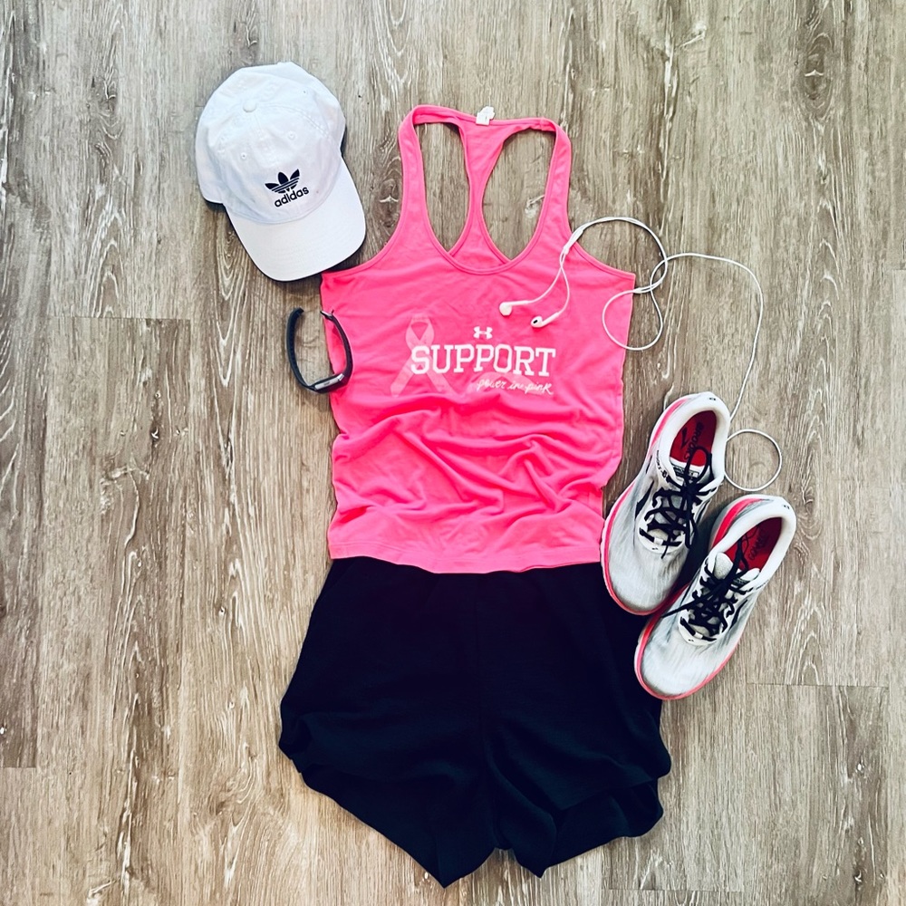 Under Armour heat gear razor back tank